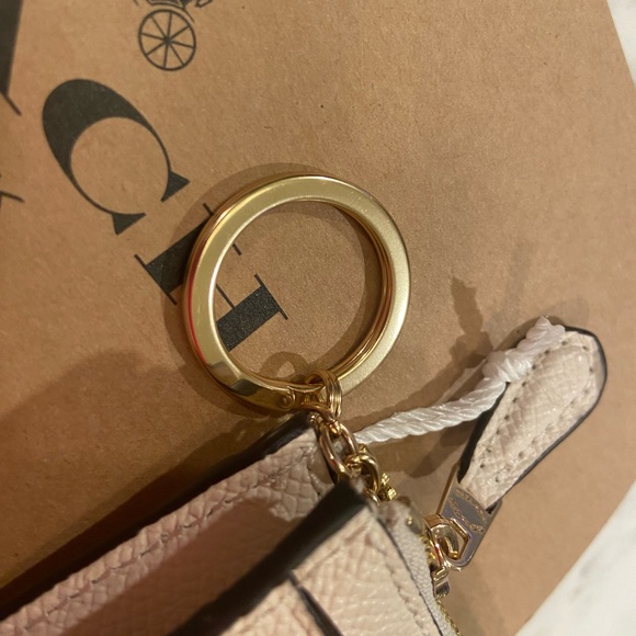 NWT! Coach Skinny ID leather case wallet with keychain + Gift wrap! - Picture 4 of 14